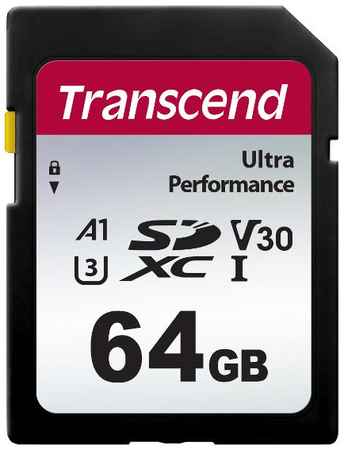 Карта памяти Transcend SDXC 64GB TS64GSDC340S