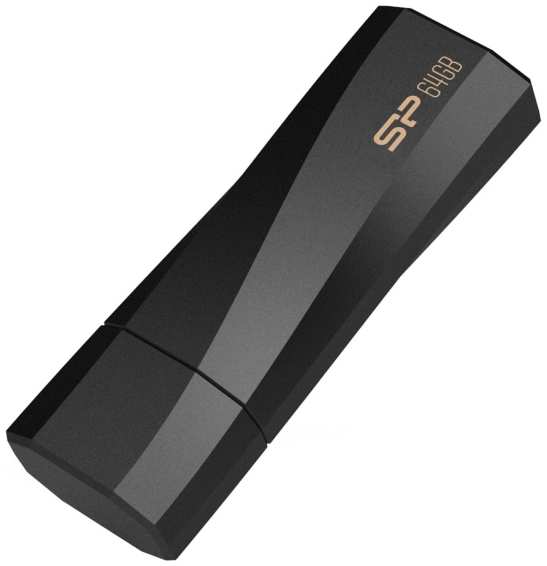 USB-флешка SILICON-POWER Blaze B07 64GB USB3.2 Black (SP064GBUF3B07V1K) 90154498612