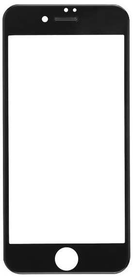 Защитное стекло UNBROKE для Apple iPhone SE (2020), защита динамика Full Glue, черная рамка (УТ000026710)