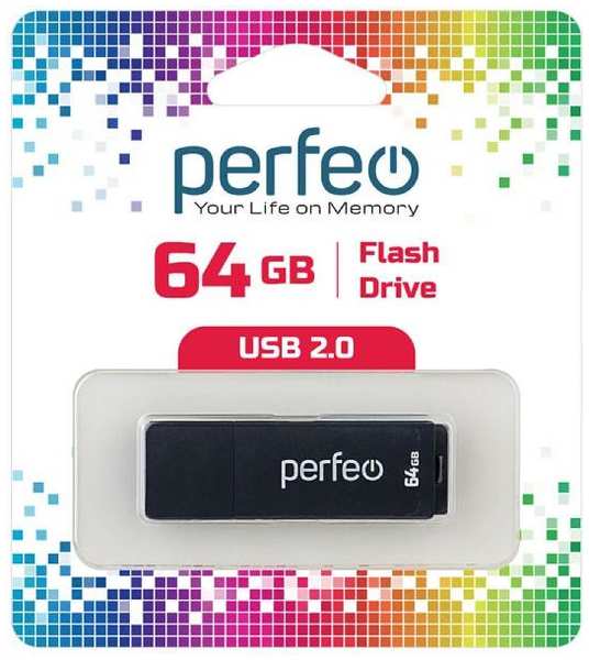 USB-флешка PERFEO C04 USB 64GB (PF-C04B064)