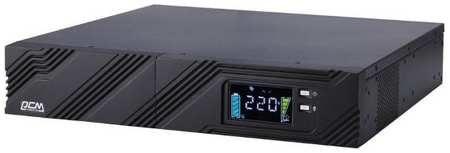 ИБП Powercom SPR-2000 LCD, 1600W, черный 90154613314