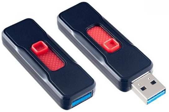 USB-флешка PERFEO S05 128GB USB 3.0, черная (PF-S05B128) 90154613366