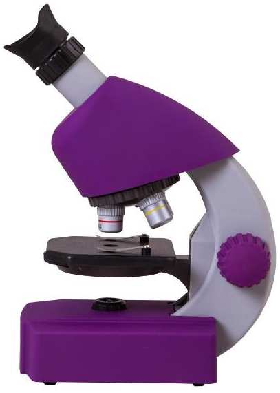 Микроскоп BRESSER Junior 40x-640x, фиолетовый 90154613710
