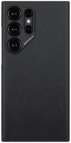 Чехол PITAKA MagEZ Case 4 для Samsung Galaxy S24 Ultra Black/Grey Twill KS2401U (УТ000038347) 90154613745
