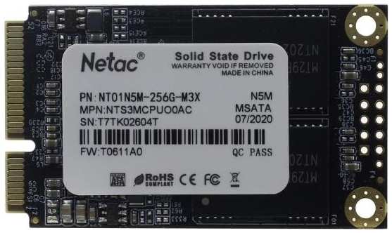 SSD накопитель Netac N5M 256GB (NT01N5M-256G-M3X) 90154616544