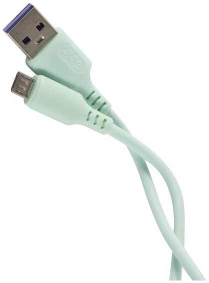 Кабель RED-LINE USB/microUSB, PVC, 1 м, зеленый (УТ000036293)