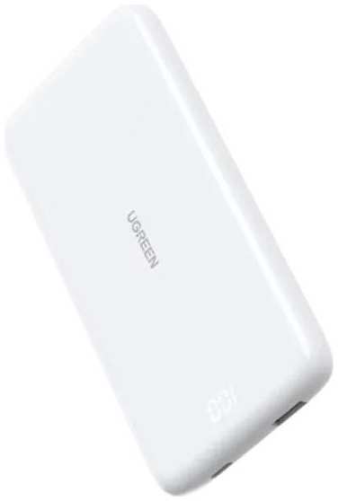 Внешний аккумулятор UGREEN PB200 Ultra Slim Quick Charging 20W 10000mAh, белый (80700) 90154620710