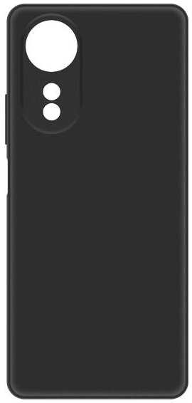 Чехол KRUTOFF Silicone Case для Oppo A58 4G, черный (480607) 90154623421
