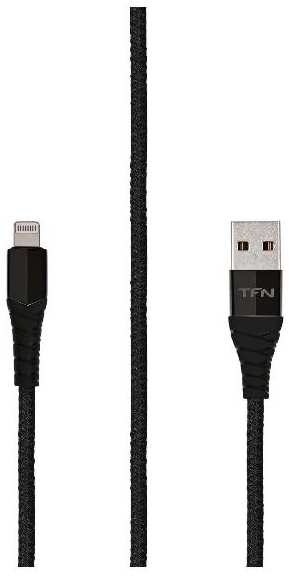Кабель TFN Knight USB/Lightning, 1m Black (TFN-CKNLIGUSB1MBK) 90154625452