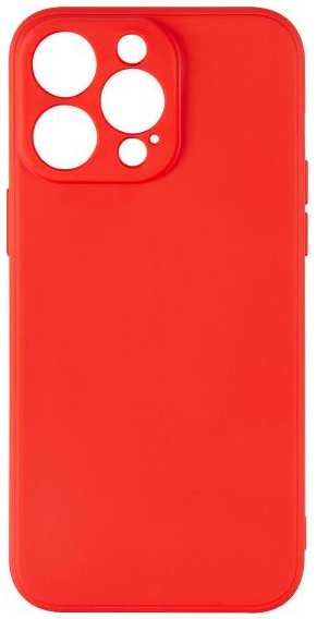 Чехол RED-LINE iBox Case для iPhone 15 Pro Max, с защитой камеры и подложкой, красный (УТ000037378) 90154625966