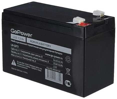 Аккумулятор для ИБП GoPower LA-1272 90154626097