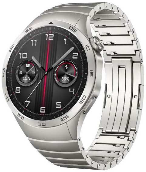 Смарт-часы HUAWEI Watch GT 4 PNX-B19 Stainless Steel Strap (55020BMT) 90154626980