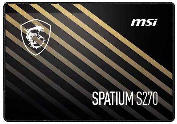 SSD накопитель MSI Spatium S270 240GB 2.5″ SATA III (S78-440N070-P83) 90154629844