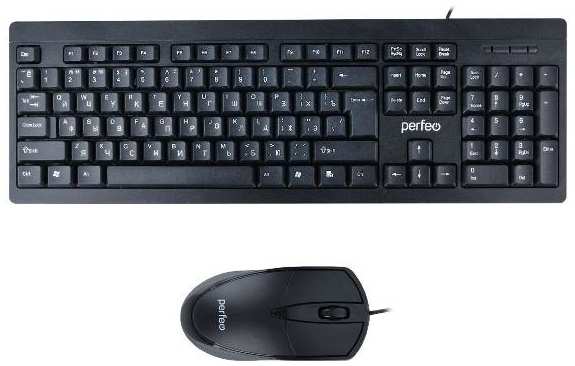 Комплект клавиатура+мышь PERFEO Tandem (PF_B3411)