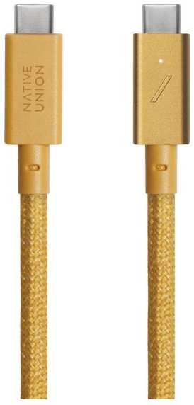 Кабель NATIVE-UNION Belt Cable, USB Type-C/Type-C, 1,2 м, крафт (BELT-C-KFT-2-NP) 90154634289