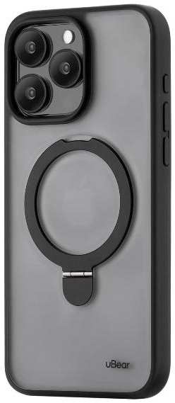 Чехол uBear Clip MagCase для iPhone 15 Pro Max, черный (CS302BL67PRG-I23M) 90154634401