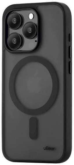Чехол uBear Touch MagCase для iPhone 15 Pro, черный (CS287BL61PMT-I23M) 90154634472