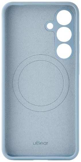 Чехол uBear Touch Mag Case для Samsung Galaxy S24, со встроенным магнитом, голубой (CS339LB61TH-SS24M) 90154634654