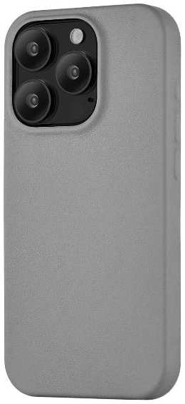 Чехол uBear Capital Case для iPhone 15 Pro, серый (CS307BL67PCP-I23M) 90154634884