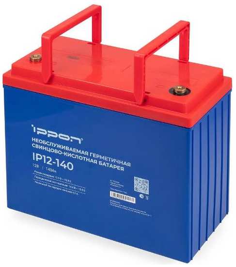 Аккумулятор для ИБП Ippon IP12-140, 12 В, 140 Ач (1734539) 90154636926