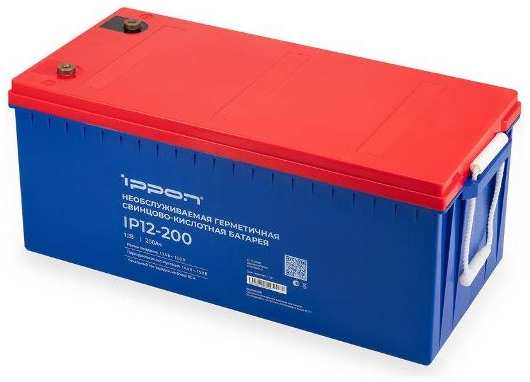 Аккумулятор для ИБП Ippon IP12-200, 12 В, 200 Ач (1734540) 90154636929