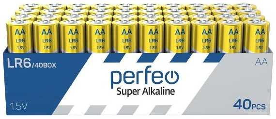 Батарейки PERFEO LR6 (АА), 40 шт Box (LR6/40BOX)