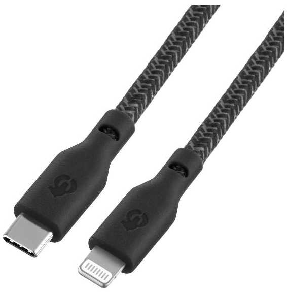 Кабель uBear Trend USB Type-C/Lightning, 1,2 м, черный (DC12BL12TR-CL) 90154638181