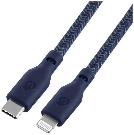Кабель uBear Trend USB Type-C/Lightning, 1,2 м, синий (DC13DB12TR-CL) 90154638189