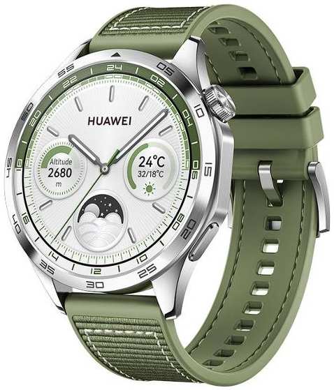 Смарт-часы HUAWEI Watch GT4 Green (PNX-B19) 90154638348