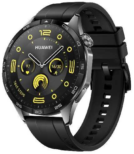 Смарт-часы HUAWEI Watch GT4 Black (PNX-B19) 90154638387