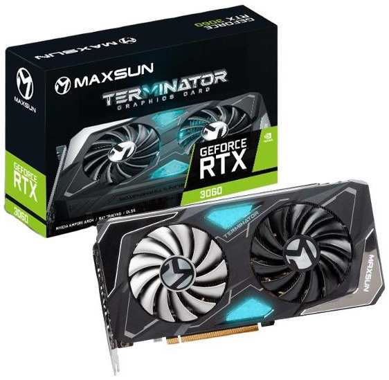 Видеокарта MAXSUN Nvidia GeForce RTX 3060 Terminator 12G S1