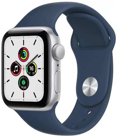 Смарт-часы Apple Watch SE 2023 40mm Silver/Blue Sport Band 90154643014