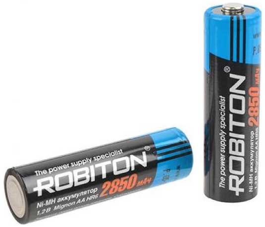 Аккумуляторы Robiton Ni-MH LR6 (АА), 2850mAh, 2 шт 90154644825