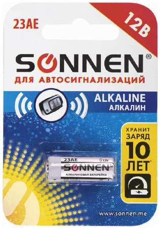 Батарейка Sonnen Alkaline 23А (MN21), 12В (451977) 90154644956