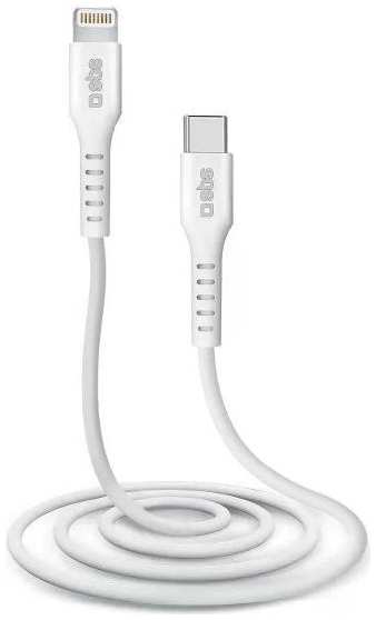 Кабель SBS Lightning/USB Type-C MFI, 1 м, белый (TECABLELIGTC1W)