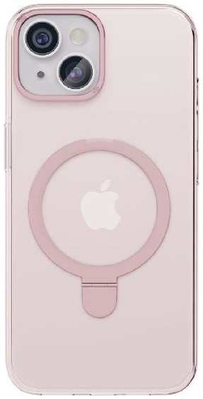 Чехол vlp Ринг MagSafe, с подставкой для iPhone 15, розовый (1059005) 90154649231