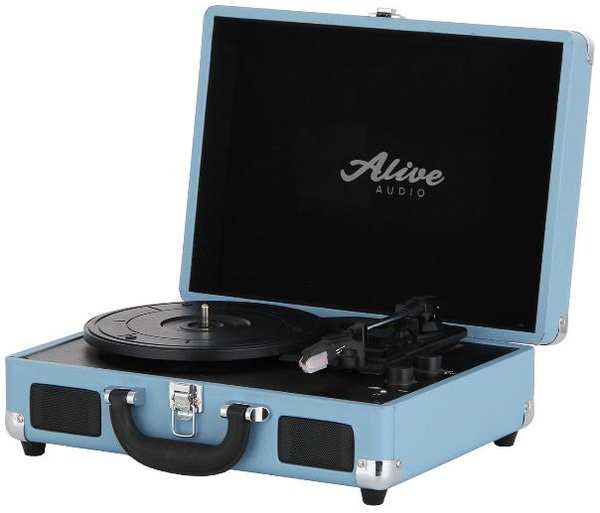 Проигрыватель виниловых дисков ALIVE-AUDIO Vibe Blue (MIM-01-BL) 90154649731