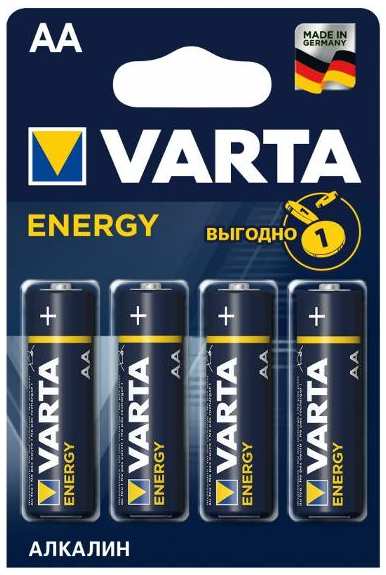 Батарейки VARTA LR6 (AA), 4 шт (00000336629)