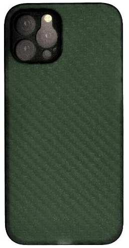 Чехол AIR Carbon для iPhone 12 Pro, зелёный (2015055324009) 90154651017