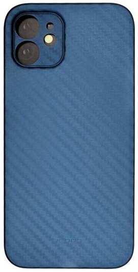 Чехол AIR Carbon для iPhone 12, синий (2015056116009) 90154651018