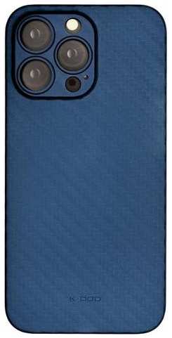 Чехол AIR Carbon для iPhone 15 Pro, синий (2038648429202) 90154651054