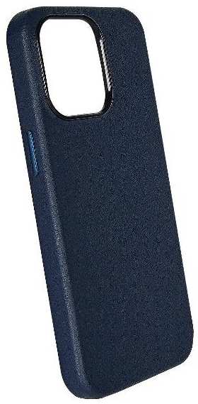 Чехол Mag Noble Сollection с MagSafe для iPhone 13 Pro, синий (2036948317359) 90154651319