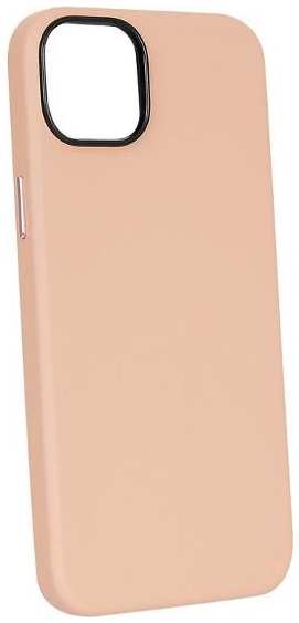 Чехол Leather Co для iPhone 15, кожаный, розовый (2038648430024) 90154653653