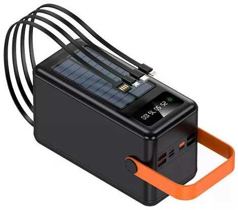 Внешний аккумулятор SmartRules с солнечной батареей, 80000 мАч, черный (SN-ET-636-80K) 90154653800