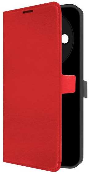 Чехол KRUTOFF Eco Book для Xiaomi Redmi A3, красный (531476) 90154654047