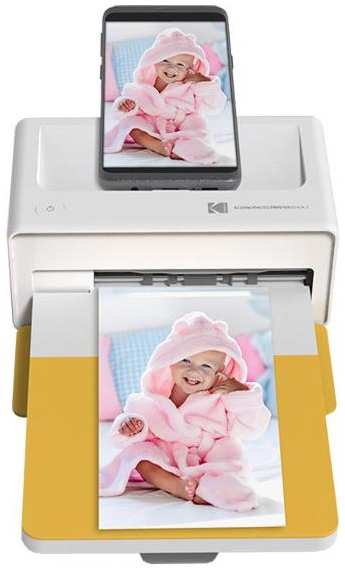 Компактный фотопринтер Kodak Dock Plus Printer, желтый/белый (PD460) 90154656105