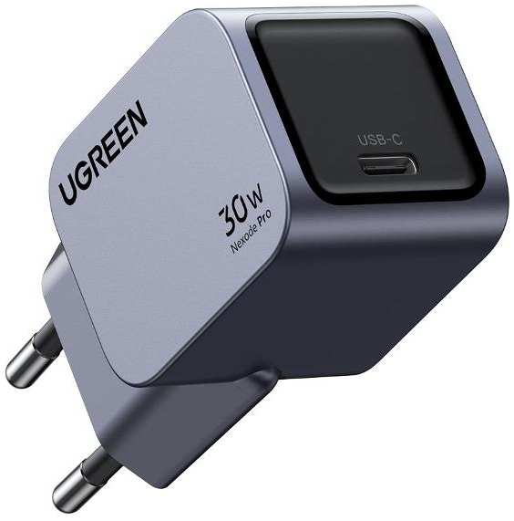 Сетевое зарядное устройство UGREEN X703 Nexode Pro 30W PD GaN Tech Charger EU, серое (35006) 90154656125