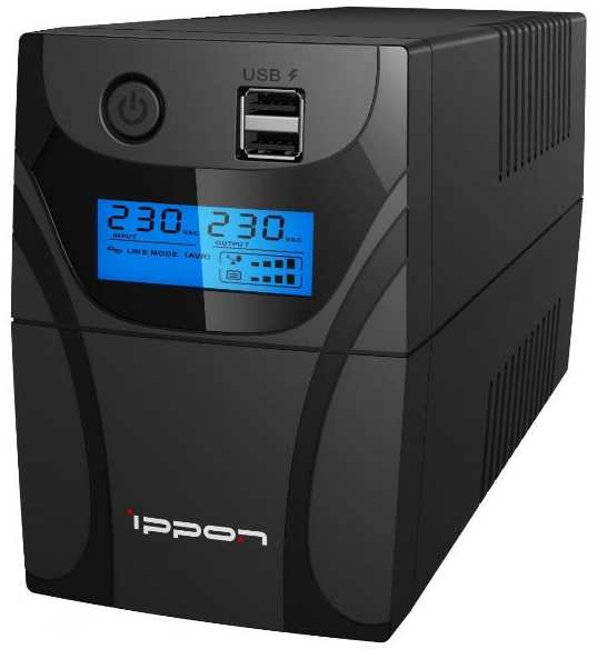 ИБП Ippon Back Power Pro II 500, 300 Вт/500 ВА 90154657109