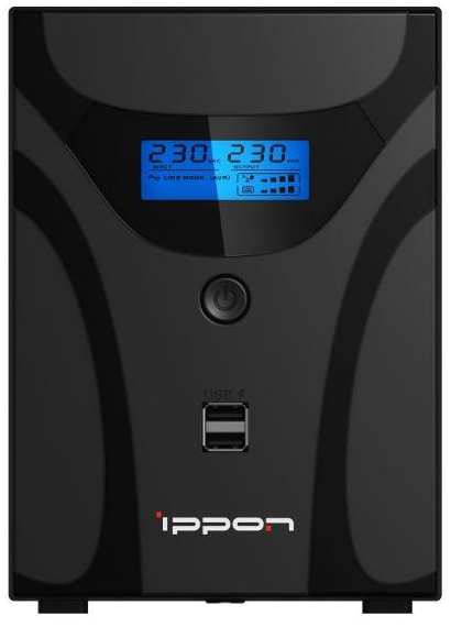 ИБП Ippon Smart Power Pro II 1200, 720 Вт/1200 ВА 90154657131