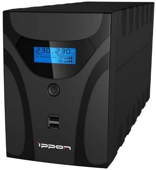 ИБП Ippon Smart Power Pro II Euro 1200, 720 Вт/1200 ВА 90154657133